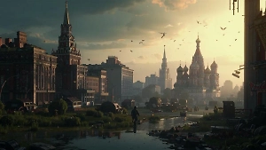 Нейросеть перенесла Москву в зомби-апокалипсис из сериала «Одни из нас», и такой столицу вы ещё не видели