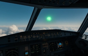 Пилоты российского самолёта увидели НЛО в небе над Москвой