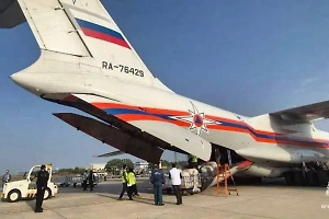 Ещё два спецборта МЧС РФ со спасателями прибыли в Мьянму