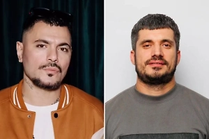 «Он мой друг»: Рэпер Птаха накричал на бойца ОМОН на прощании с Пашей Техником