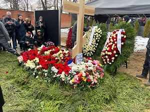 Рэпера Пашу Техника похоронили на Николо-Архангельском кладбище в Балашихе