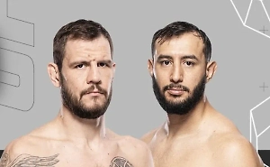 Луганский боец Крылов проиграл нокаутом бой с американцем Рейесом в UFC