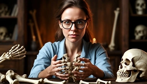 Женщина занялась торговлей человеческими костями в Интернете и поплатилась