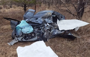 Двое взрослых и ребёнок погибли в ДТП с грузовиком в Приамурье