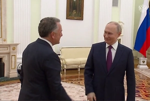 «How are you, Mr. President?»: Путин и Уиткофф обменялись приветствиями на английском