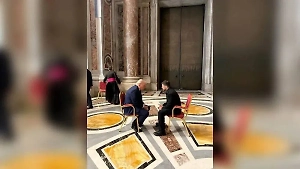 Зеленский назвал «исторической» свою 15-минутную встречу с Трампом