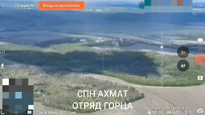 «Ахмат» и морпехи 177-й бригады разнесли логово ВСУ реактивными снарядами под Сумами