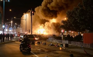 Несколько взрывов прогремело ночью над Дзержинском