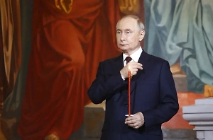 Путин поздравил православных россиян с Пасхой