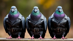 Жители держат оборону: Пернатые бандиты «оккупировали» многоэтажку в Петербурге