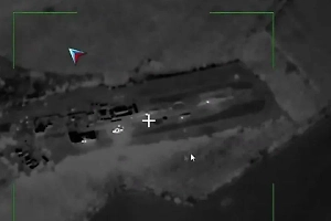 Появилось видео взрывов на складах ВСУ по производству взрывчатки после прилёта «‎Гераней»