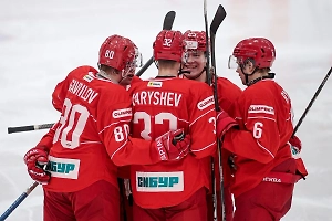 «Спартак» обыграл «Северсталь» и вышел во второй раунд Кубка Гагарина