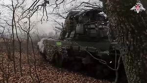 Российские танкисты устроили ВСУшникам осколочный «фейерверк» под Харьковом