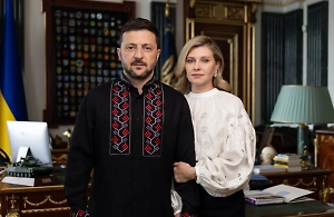 Зеленский надел «траурную» вышиванку в день переговоров в Стамбуле