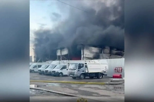 Раскрыта возможная причина ночного пожара в автосервисе в Подольске