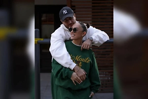 Мари Краймбрери заставила Даву ходить с огромным арбузом на животе