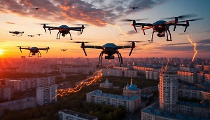 Свыше 100 украинских беспилотников пали под огнём российской ПВО этой ночью