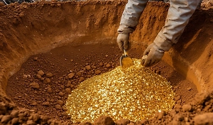 Сенсация геологов: золото и платина поднимаются из ядра Земли