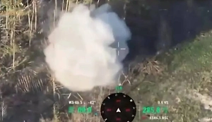 Чёткая работа: Появилось видео эпичного уничтожения опорника ВСУ с помощью дронов-камикадзе
