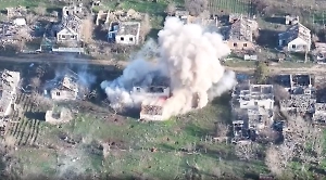 «‎Орудие к бою!» Появилось видео мощного удара в логово командиров ВСУ на правом берегу Днепра