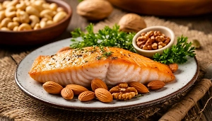 Сардины, устрицы и орехи: Диетолог назвала продукты-рекордсмены по содержанию омега-3