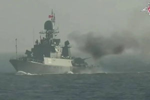 Корабли Балтийского флота отработали различные сценарии боевых действий