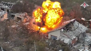 Минобороны показало видео освобождения Новополя в ДНР