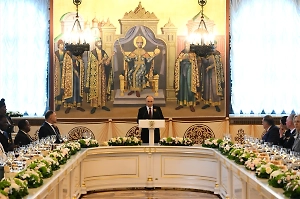 «За поколение победителей»: Путин произнёс тост в честь Дня Победы