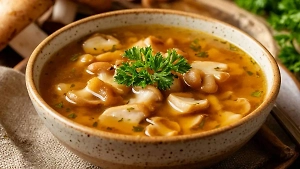 С зеленью и гренками: Грибникам подсказали рецепт вкусного супа с опятами