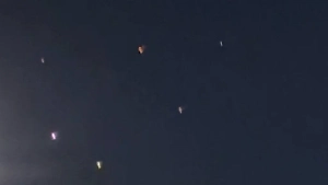 «Вон летит! Смотри, как летит, а!»: Появились кадры атаки на юг Израиля