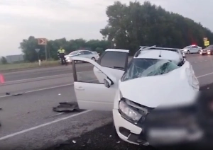 Авто всмятку: Место трагической гибели 20-кратного чемпиона по мотогонкам сняли на видео