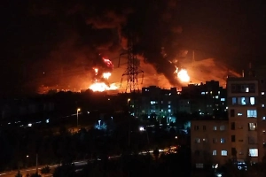 ВВС Израиля обрушили серию мощных ударов по военным объектам на западе Ирана