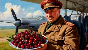 Киевский режим переименовал сорт черешни, носившей имя легендарного советского лётчика