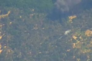 Опубликовано видео ракетного удара, ставшего роковым для главкома Сухопутных войск ВСУ
