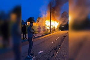 Вернувшийся с СВО россиянин спас семью из горящего дома в Петергофе