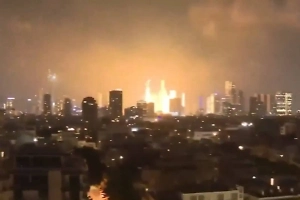 Иран снова запустил ракеты в сторону Израиля