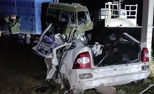 Три человека погибли в массовом ДТП с КамАЗом в Кабардино-Балкарии