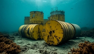 В глубинах Атлантики найдено огромное «кладбище» ядерных отходов