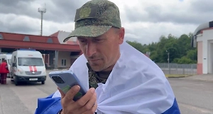 «Привет, папа!» Бойцы ВС РФ поговорили с семьями после возвращения из плена