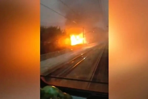 Забайкальский апокалипсис: Машинист провёл поезд через лесной пожар