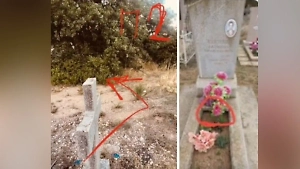 Зарыл в могиле: Задержанный в Крыму украинский агент прятал мощную бомбу на кладбище