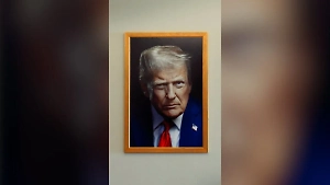 В Белом доме без объяснения причин заменили портрет Трампа