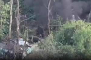 Алаудинов опубликовал кадры уничтожения пункта наблюдения ВСУ на Харьковском направлении