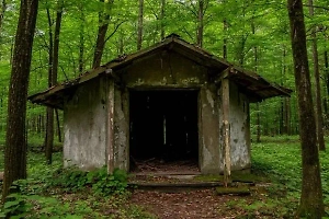 Сахалинский блогер нашёл в лесу заброшенное военное укрытие с неразорвавшимися минами