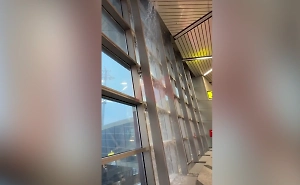 Потоп парализовал работу терминала А во Внуково