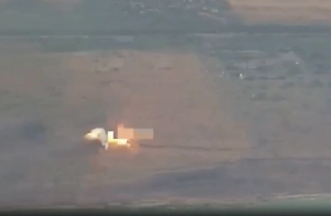 Дрон снял, как «Искандер» сжёг наводчиков ВСУ с пусковыми установками ЗРК С-300 под Одессой