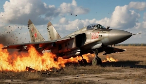 Ещё один украинский истребитель МиГ-29 пал в воздушном бою с российскими асами