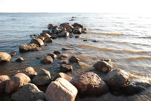 Женщину с ребёнком на сапборде унесло в Финский залив
