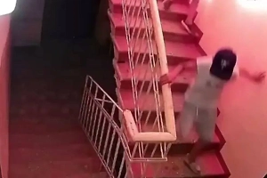 В Махачкале подростки подожгли котёнка в подъезде и сбежали, бросив его умирать