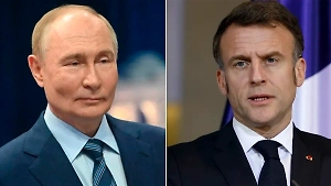 Макрон настаивает на продолжении диалога с Путиным